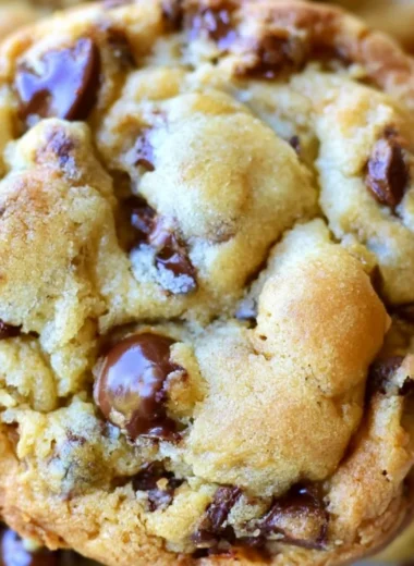 Plate of homemade sugar free chocolate chip cookies with chocolate chips