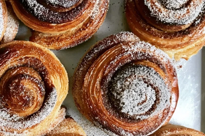 Freshly baked Cardamom Sugar Buns with a golden brown crust and aromatic spices.